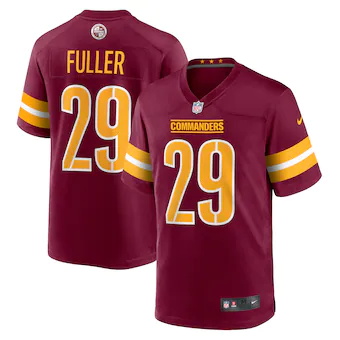 mens nike kendall fuller burgundy washington commanders gam